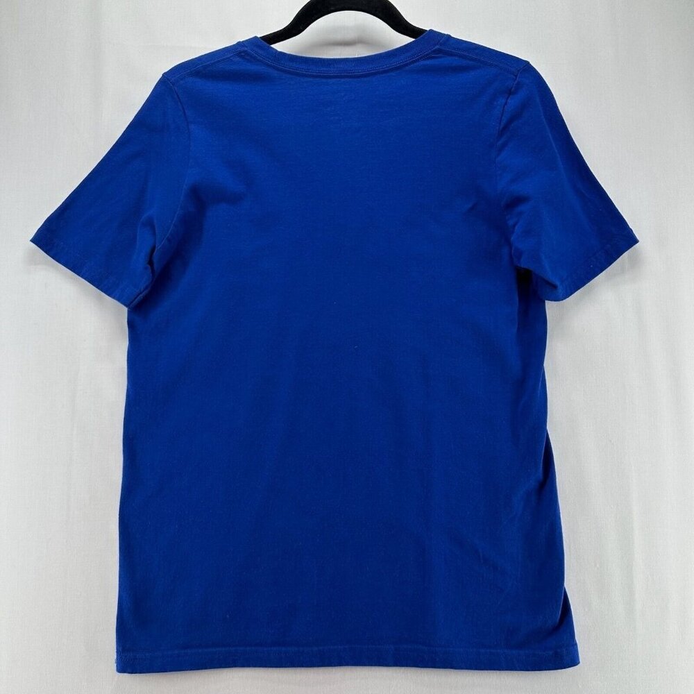 The Nike Tee Shirt Youth Size L Blue Short Sleeve Los Angeles Dodgers Logo - Picture 2 of 10